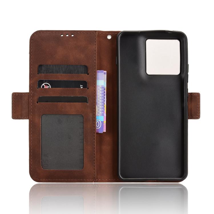 For Motorola Edge 70 5G Skin Feel Calf Texture Card Slots Leather Phone Case