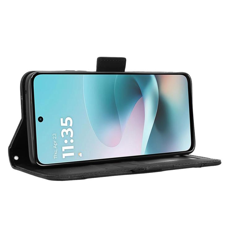 For Motorola Moto G67 Power / G57 Power Skin Feel Calf Texture Card Slots Leather Phone Case