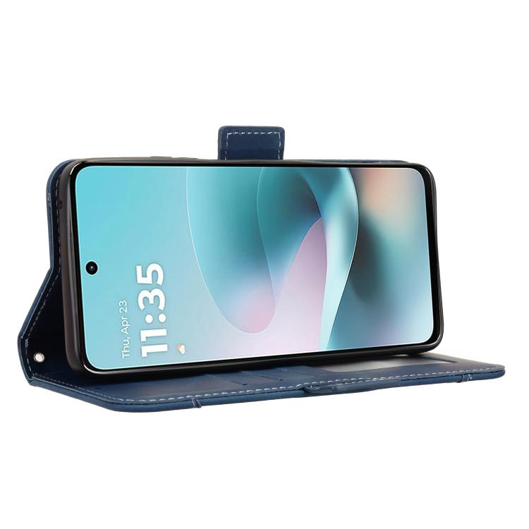For Motorola Moto G67 Power / G57 Power Skin Feel Calf Texture Card Slots Leather Phone Case