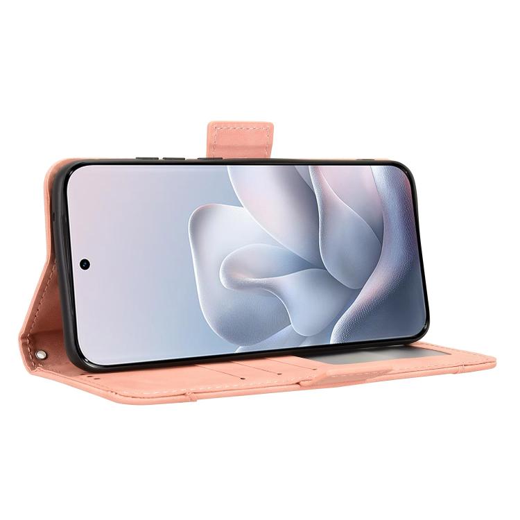 For Motorola Edge 70 Fusion 5G Skin Feel Calf Texture Card Slots Leather Phone Case