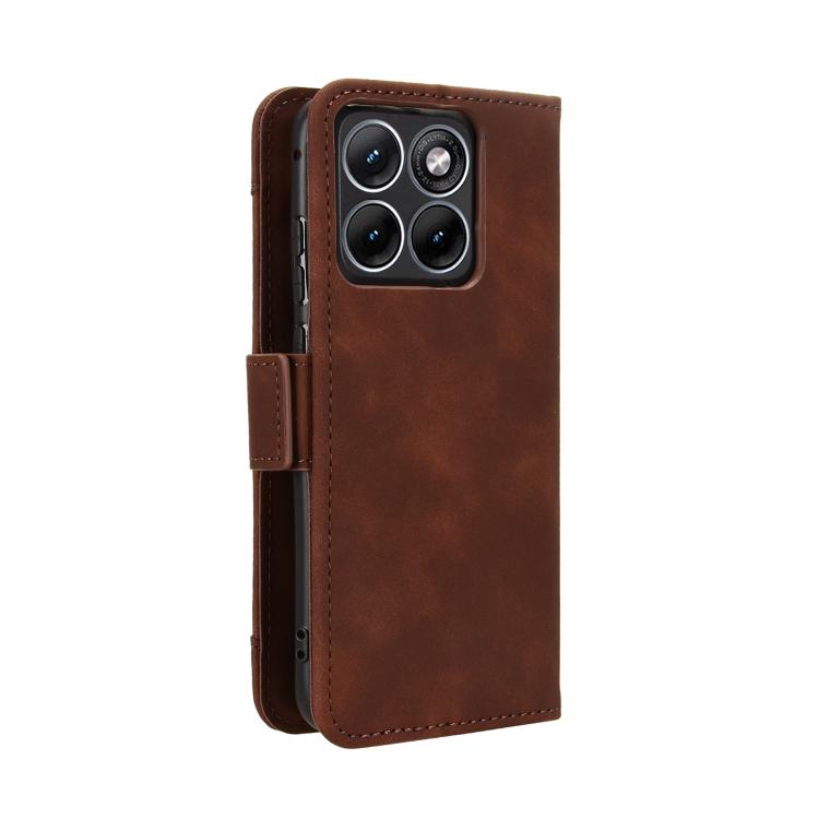 For Motorola Edge 70 Fusion 5G Skin Feel Calf Texture Card Slots Leather Phone Case