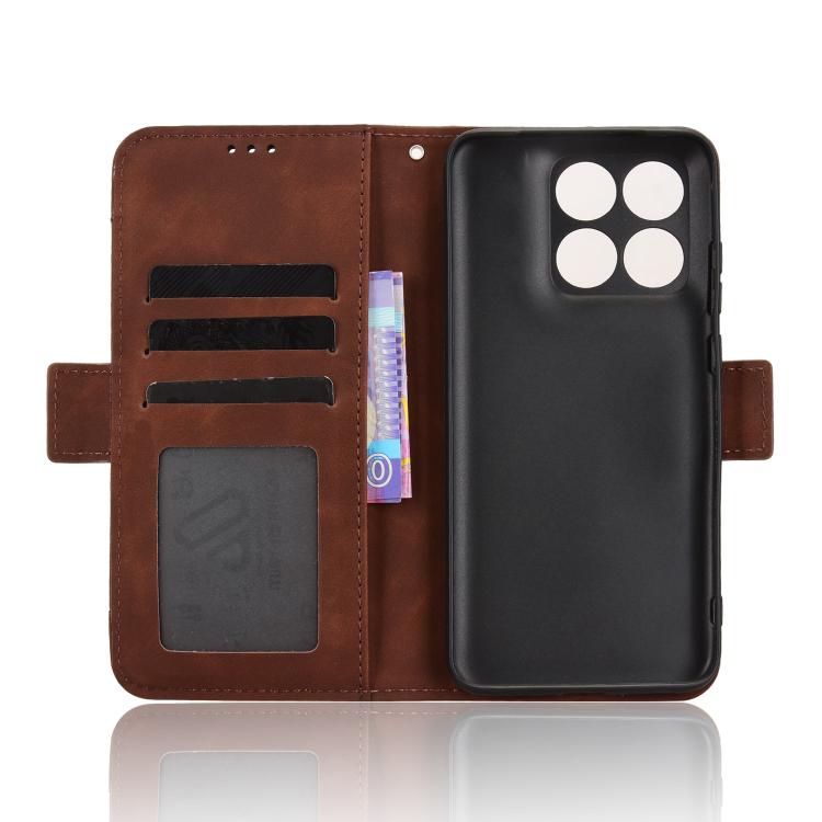 For Motorola Edge 70 Fusion 5G Skin Feel Calf Texture Card Slots Leather Phone Case