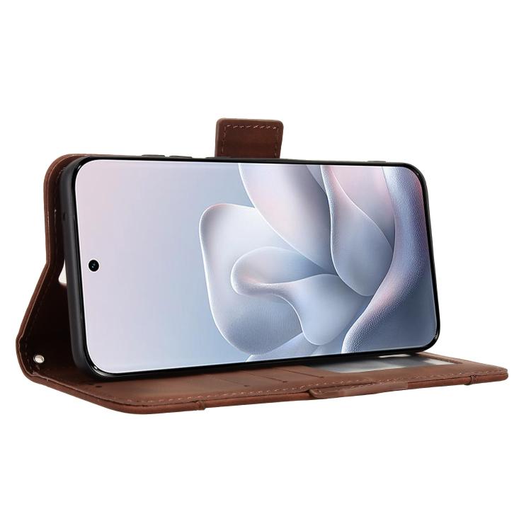 For Motorola Edge 70 Fusion 5G Skin Feel Calf Texture Card Slots Leather Phone Case