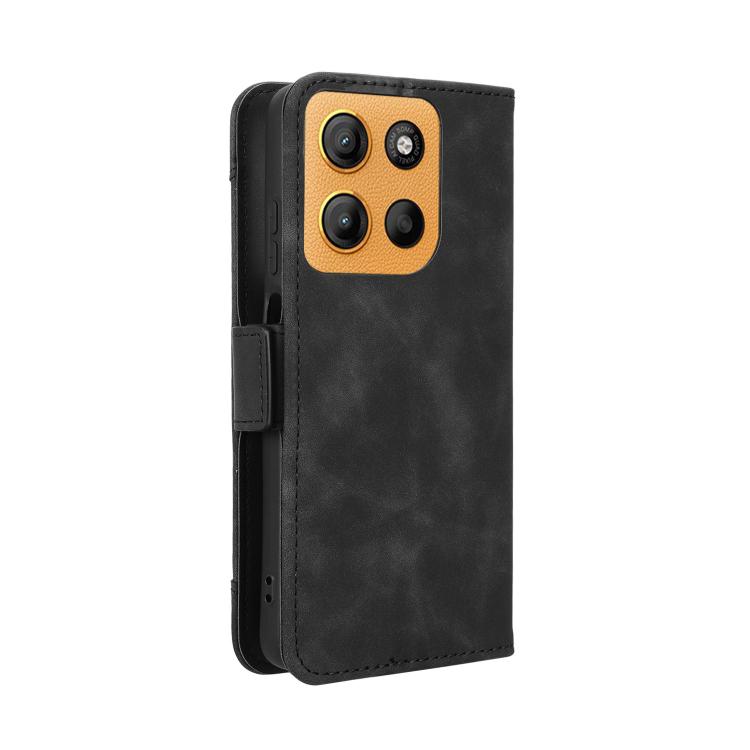 For Motorola Moto G17 / G17 Power 4G Skin Feel Calf Texture Card Slots Leather Phone Case