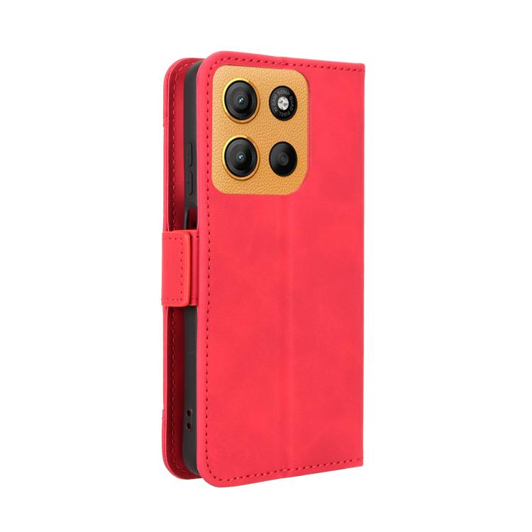 For Motorola Moto G17 / G17 Power 4G Skin Feel Calf Texture Card Slots Leather Phone Case