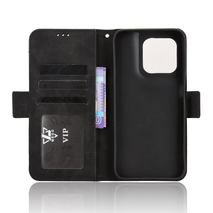 For Motorola Moto G67 / G77 5G Skin Feel Calf Texture Card Slots Leather Phone Case