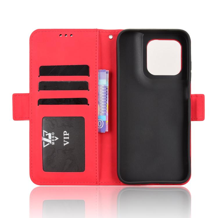 For Motorola Moto G67 / G77 5G Skin Feel Calf Texture Card Slots Leather Phone Case