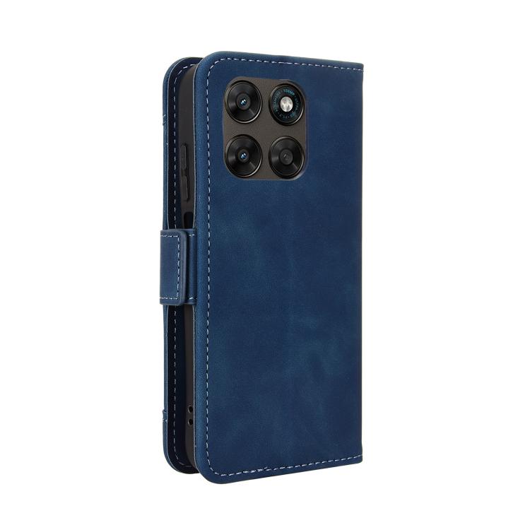For Motorola Moto G67 / G77 5G Skin Feel Calf Texture Card Slots Leather Phone Case
