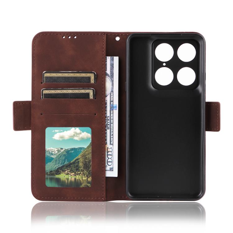 For Motorola Moto X70 Air Pro / Signature 5G Skin Feel Calf Texture Card Slots Leather Phone Case
