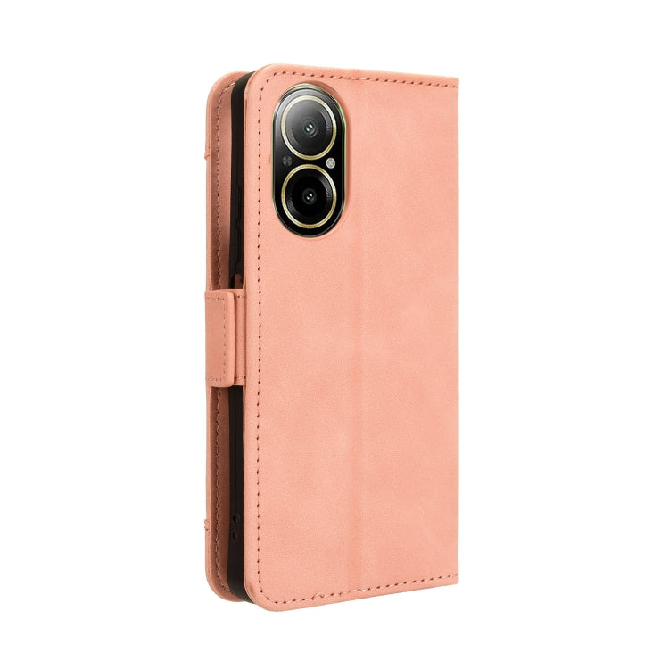 For Realme 12 Lite 4G Skin Feel Calf Texture Card Slots Leather Phone Case