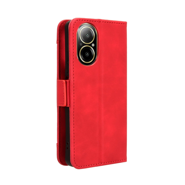 For Realme 12 Lite 4G Skin Feel Calf Texture Card Slots Leather Phone Case