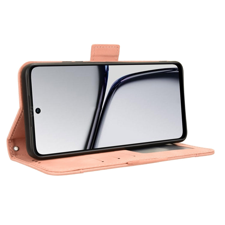 For Realme C65 4G Skin Feel Calf Texture Card Slots Leather Phone Case