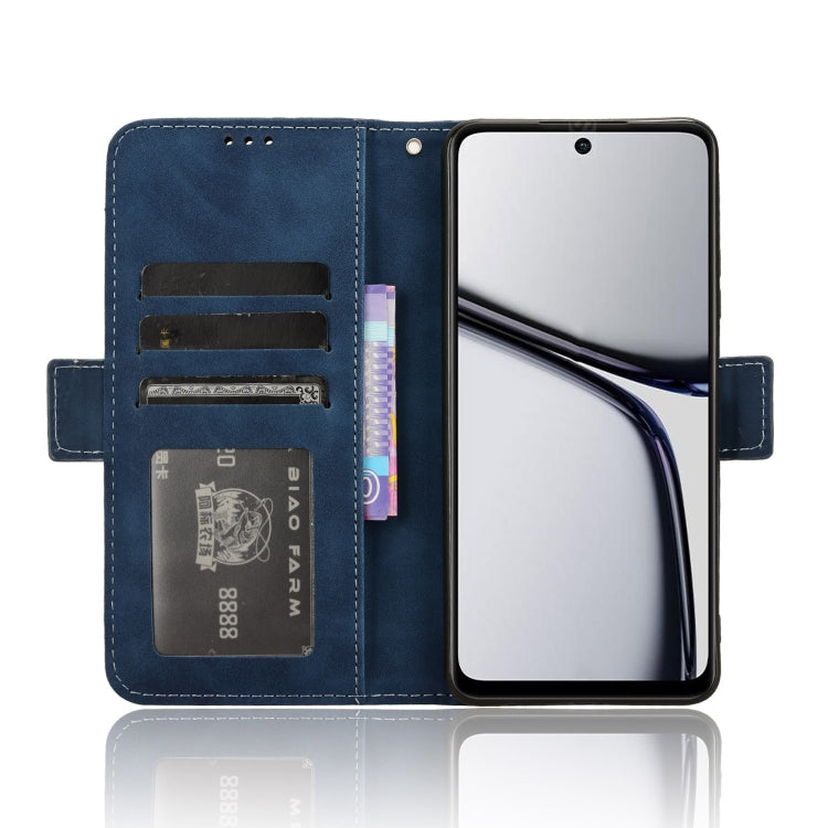 For Realme C65 4G Skin Feel Calf Texture Card Slots Leather Phone Case