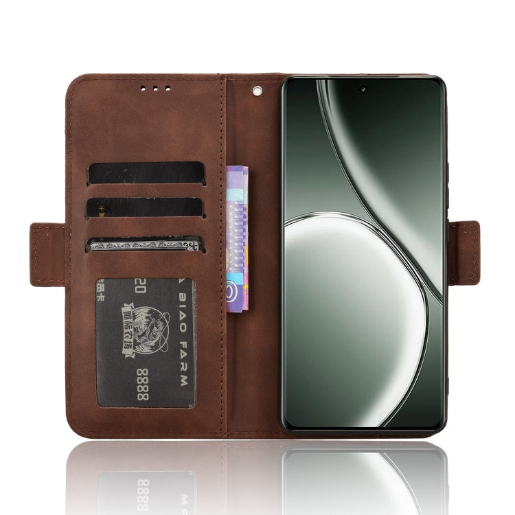 For Realme GT Neo6 SE 5G Skin Feel Calf Texture Card Slots Leather Phone Case