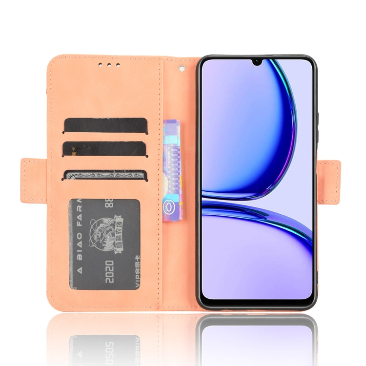 For Realme Note 50 4G Skin Feel Calf Texture Card Slots Leather Phone Case