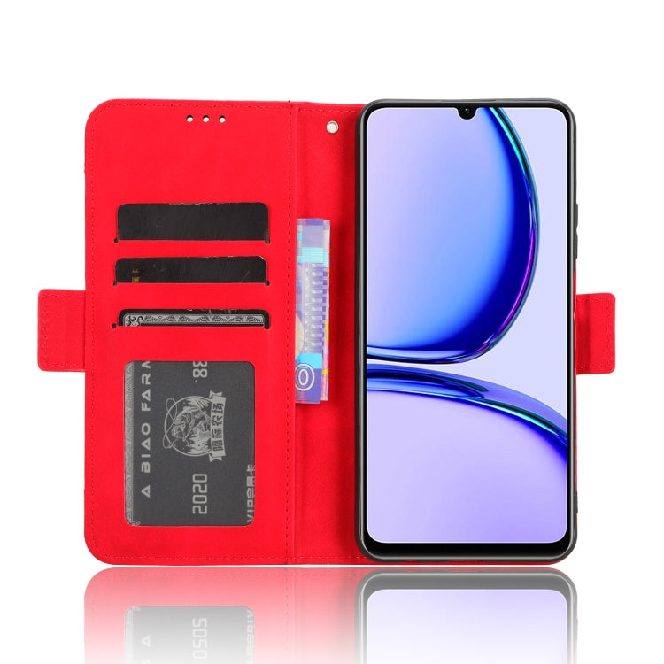 For Realme Note 50 4G Skin Feel Calf Texture Card Slots Leather Phone Case
