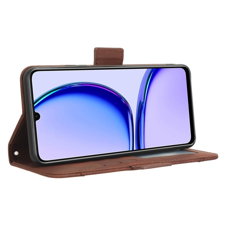 For Realme Note 50 4G Skin Feel Calf Texture Card Slots Leather Phone Case