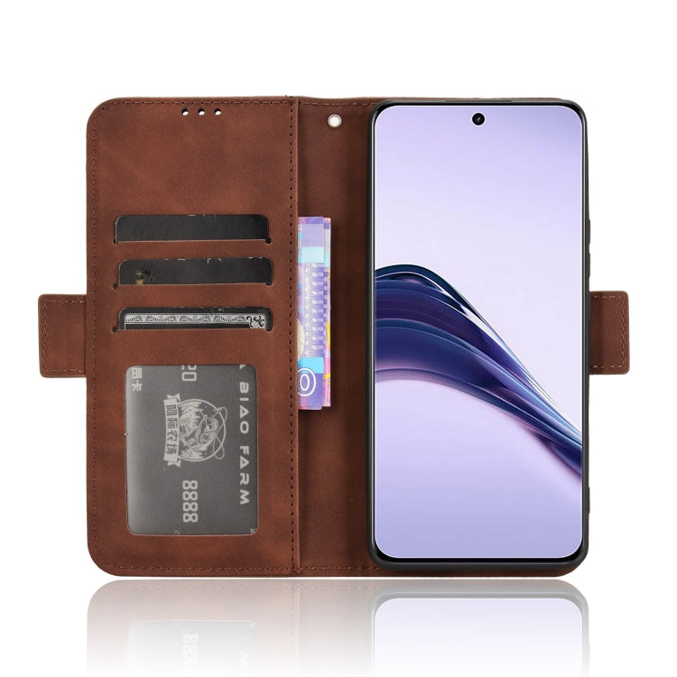 For Realme 13 Pro 5G / 13 Pro+ 5G Skin Feel Calf Texture Card Slots Leather Phone Case