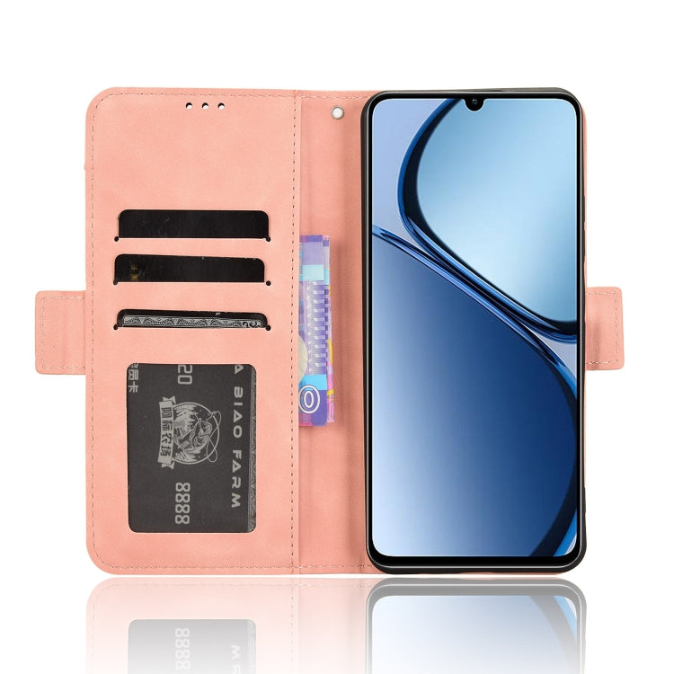 For Realme C63 4G / C61 4G / Narzo N63 4G Skin Feel Calf Texture Card Slots Leather Phone Case