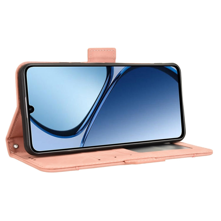 For Realme C63 4G / C61 4G / Narzo N63 4G Skin Feel Calf Texture Card Slots Leather Phone Case