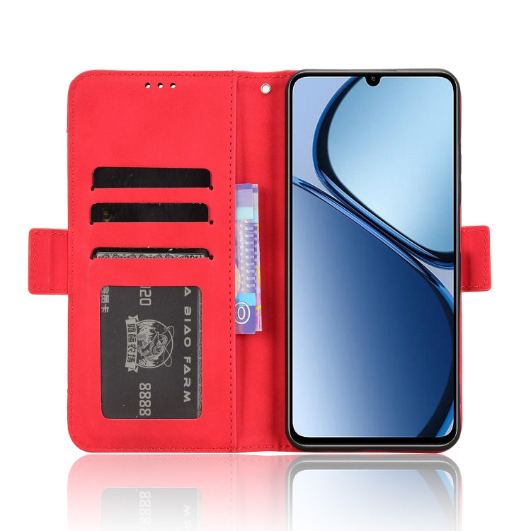 For Realme C63 4G / C61 4G / Narzo N63 4G Skin Feel Calf Texture Card Slots Leather Phone Case