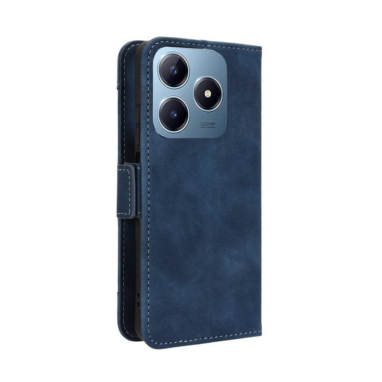 For Realme C63 4G / C61 4G / Narzo N63 4G Skin Feel Calf Texture Card Slots Leather Phone Case