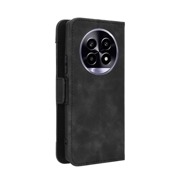 For Realme 13+ 5G Global Skin Feel Calf Texture Card Slots Leather Phone Case