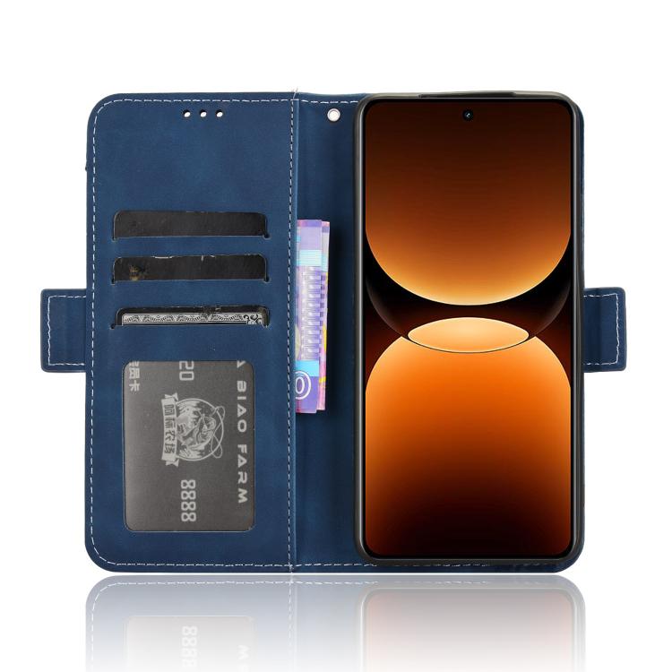 For Realme GT 7 Pro 5G Skin Feel Calf Texture Card Slots Leather Phone Case