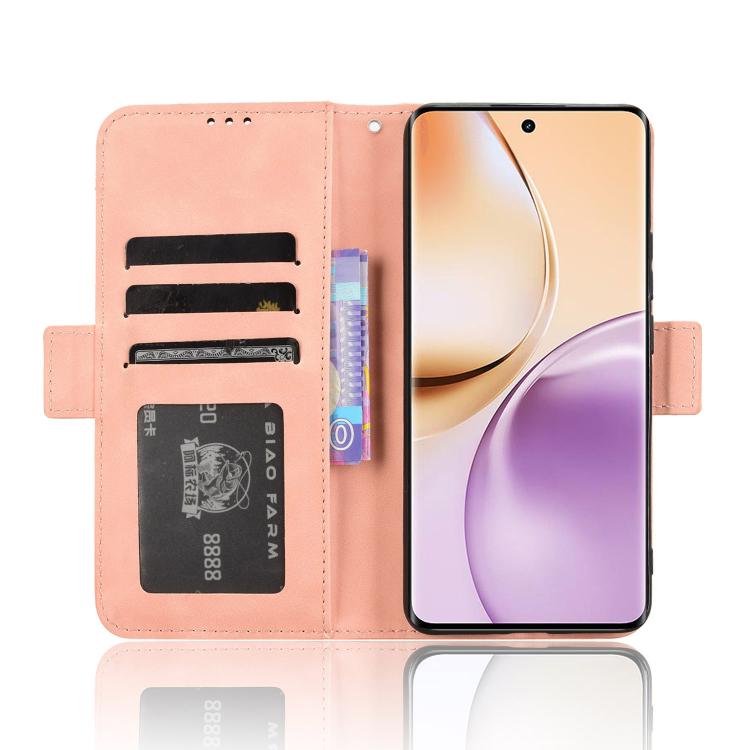 For Realme 14 Pro 5G Skin Feel Calf Texture Card Slots Leather Phone Case