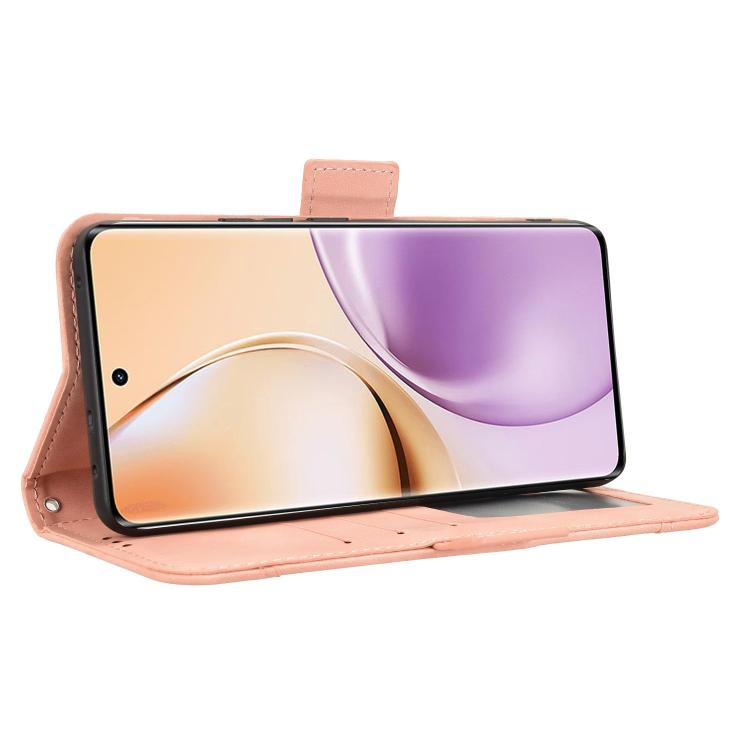 For Realme 14 Pro 5G Skin Feel Calf Texture Card Slots Leather Phone Case