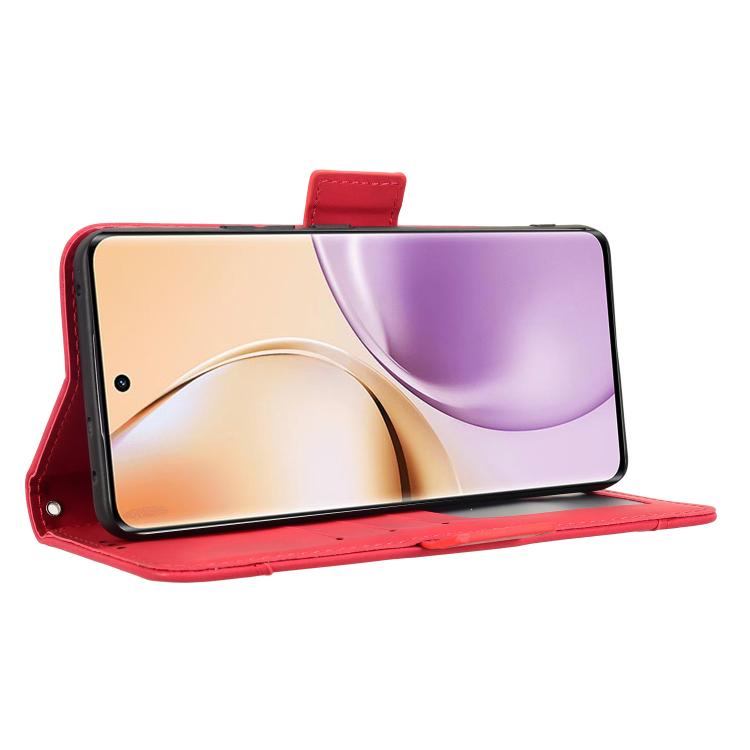 For Realme 14 Pro 5G Skin Feel Calf Texture Card Slots Leather Phone Case
