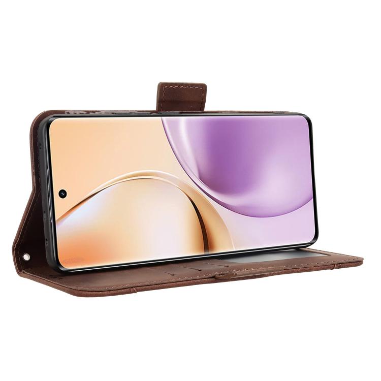 For Realme 14 Pro 5G Skin Feel Calf Texture Card Slots Leather Phone Case