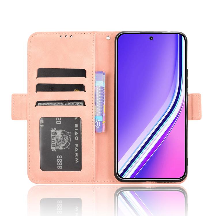 For Realme P3 Pro 5G Skin Feel Calf Texture Card Slots Leather Phone Case