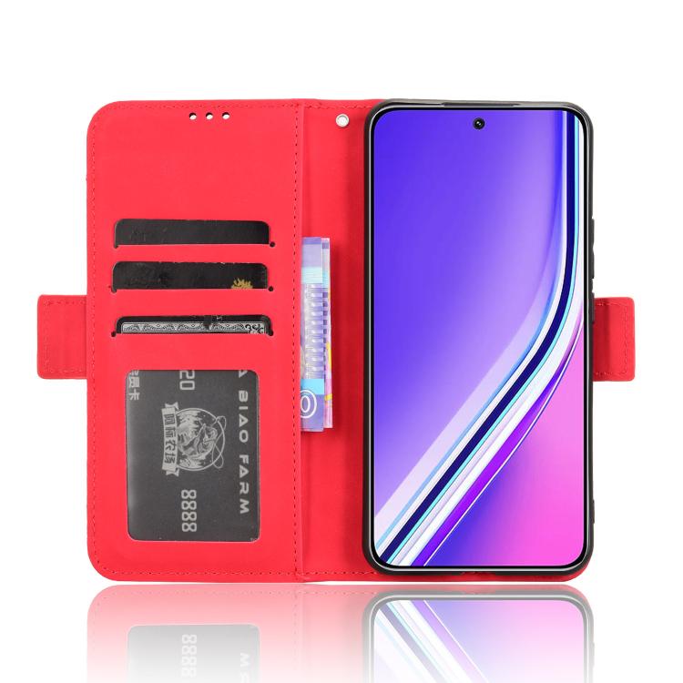 For Realme P3 Pro 5G Skin Feel Calf Texture Card Slots Leather Phone Case