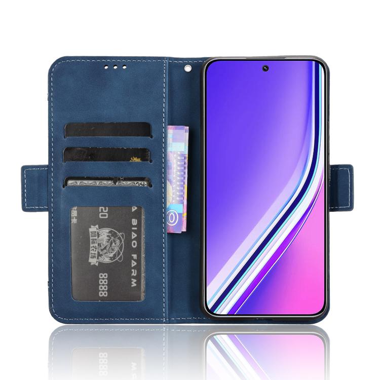 For Realme P3 Pro 5G Skin Feel Calf Texture Card Slots Leather Phone Case
