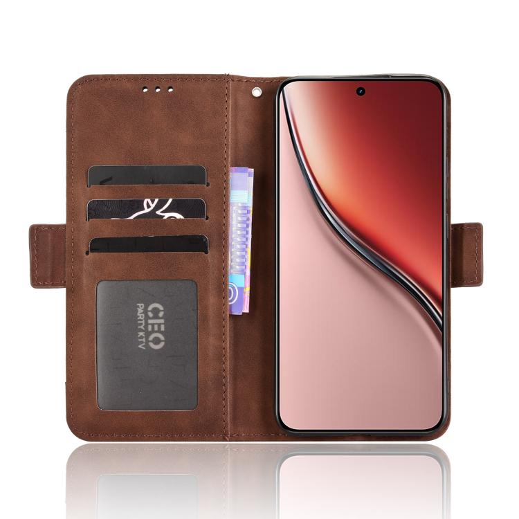 For Realme P3 Ultra 5G Skin Feel Calf Texture Card Slots Leather Phone Case