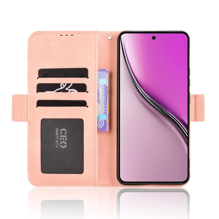For Realme P3 5G / Neo7x 5G Skin Feel Calf Texture Card Slots Leather Phone Case