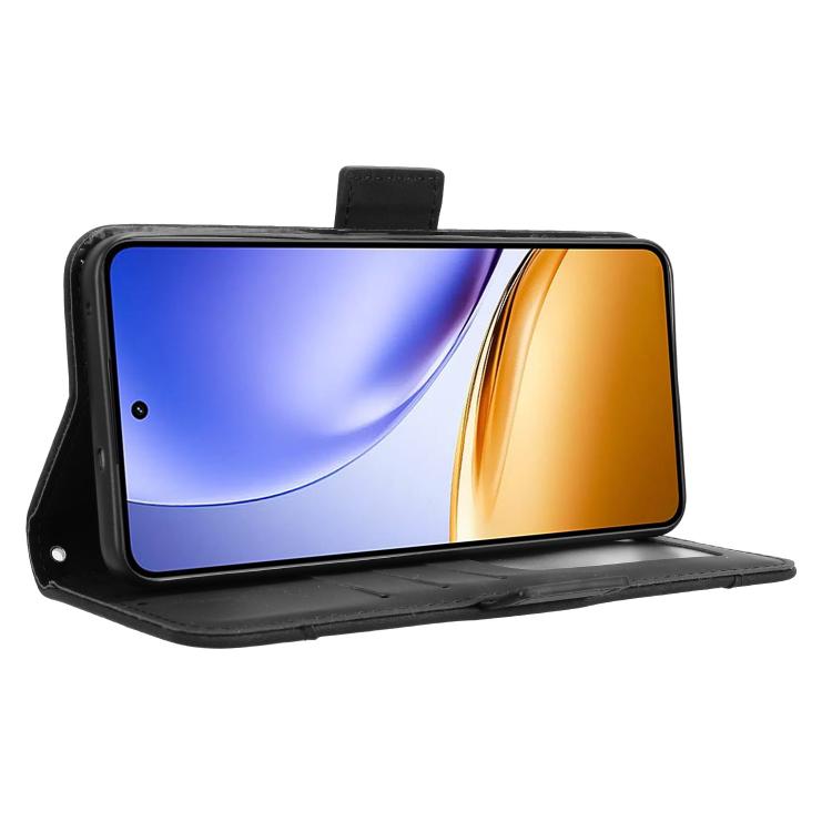 For Realme 14 5G Skin Feel Calf Texture Card Slots Leather Phone Case