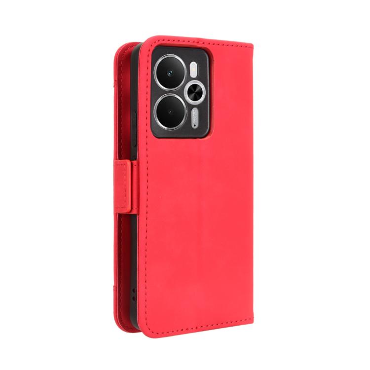 For Realme 14 5G Skin Feel Calf Texture Card Slots Leather Phone Case
