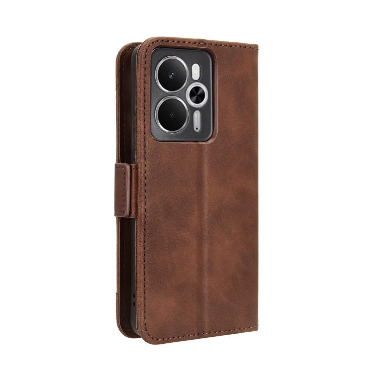 For Realme 14 5G Skin Feel Calf Texture Card Slots Leather Phone Case