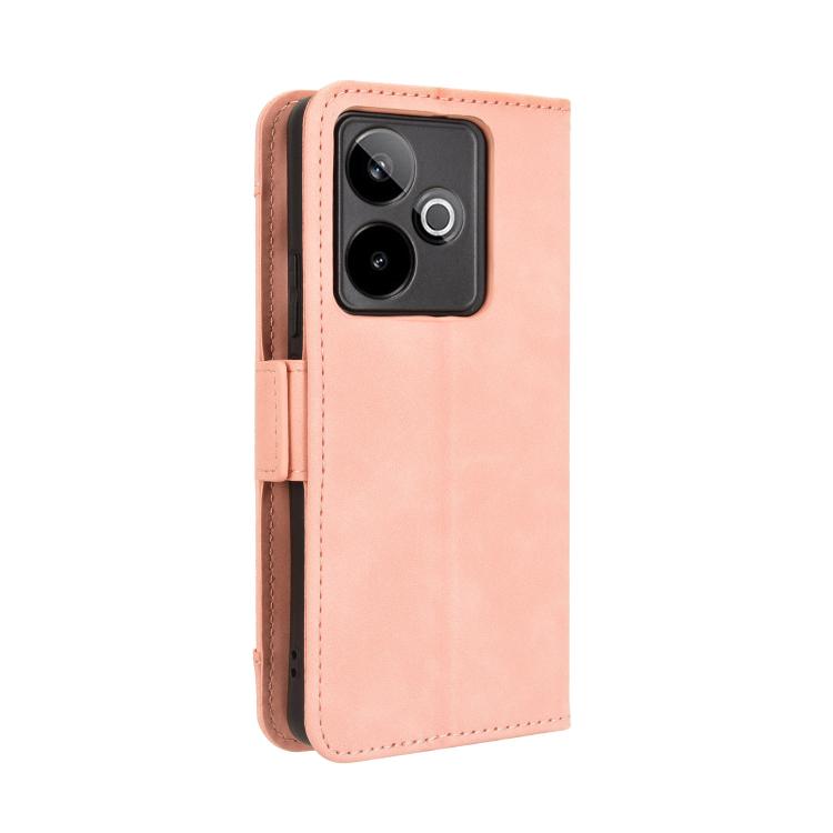 For Realme GT 7 5G Skin Feel Calf Texture Card Slots Leather Phone Case