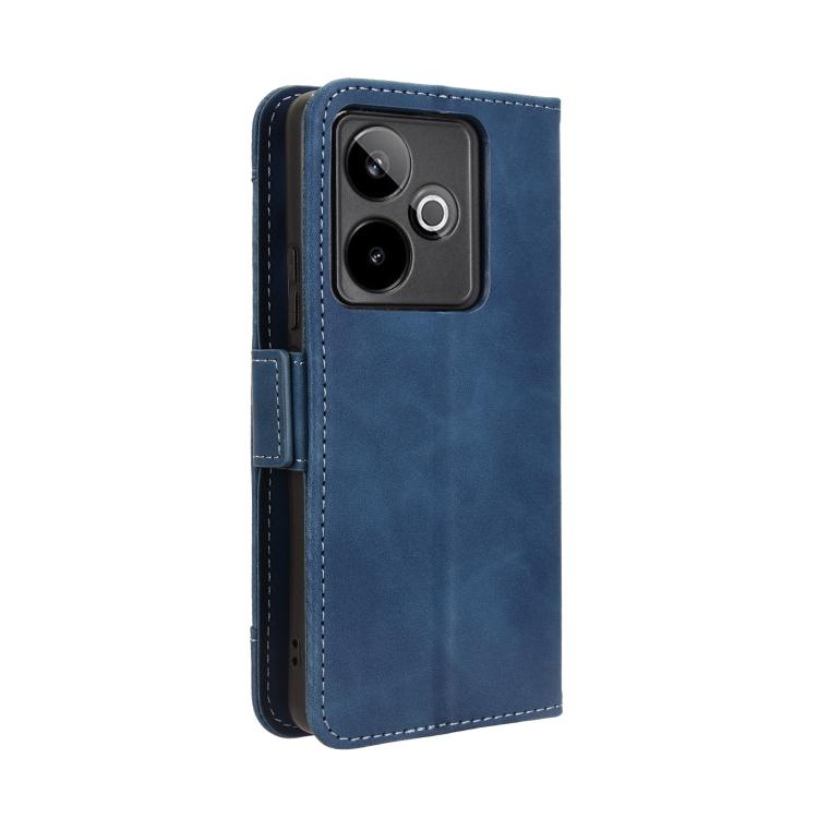 For Realme GT 7 5G Skin Feel Calf Texture Card Slots Leather Phone Case