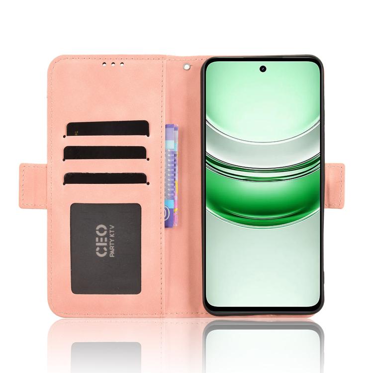 For Realme C71 4G Skin Feel Calf Texture Card Slots Leather Phone Case