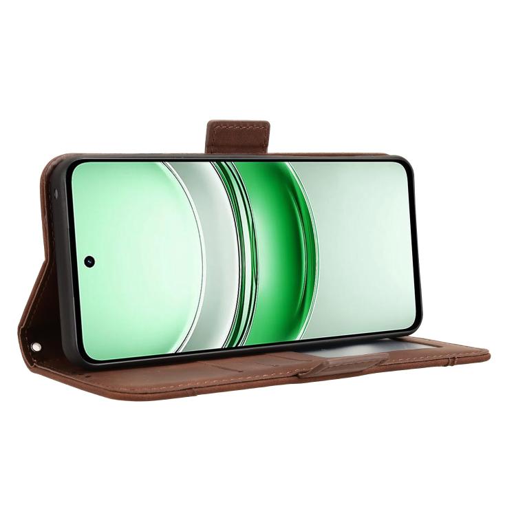 For Realme C71 4G Skin Feel Calf Texture Card Slots Leather Phone Case
