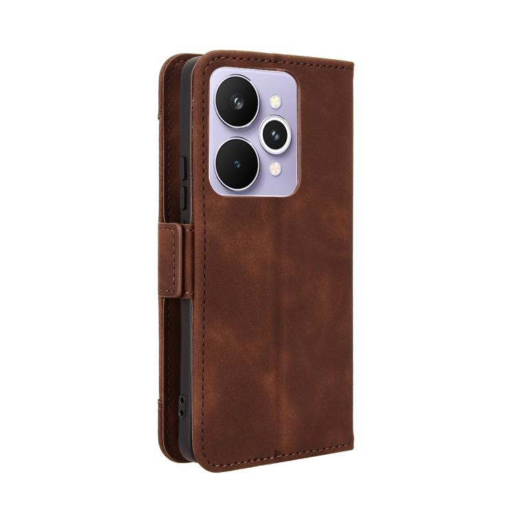 For Realme 15 5G / 15 Pro 5G Skin Feel Calf Texture Card Slots Leather Phone Case