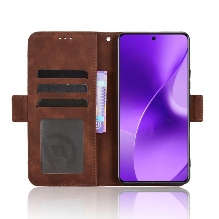 For Realme 15 5G / 15 Pro 5G Skin Feel Calf Texture Card Slots Leather Phone Case