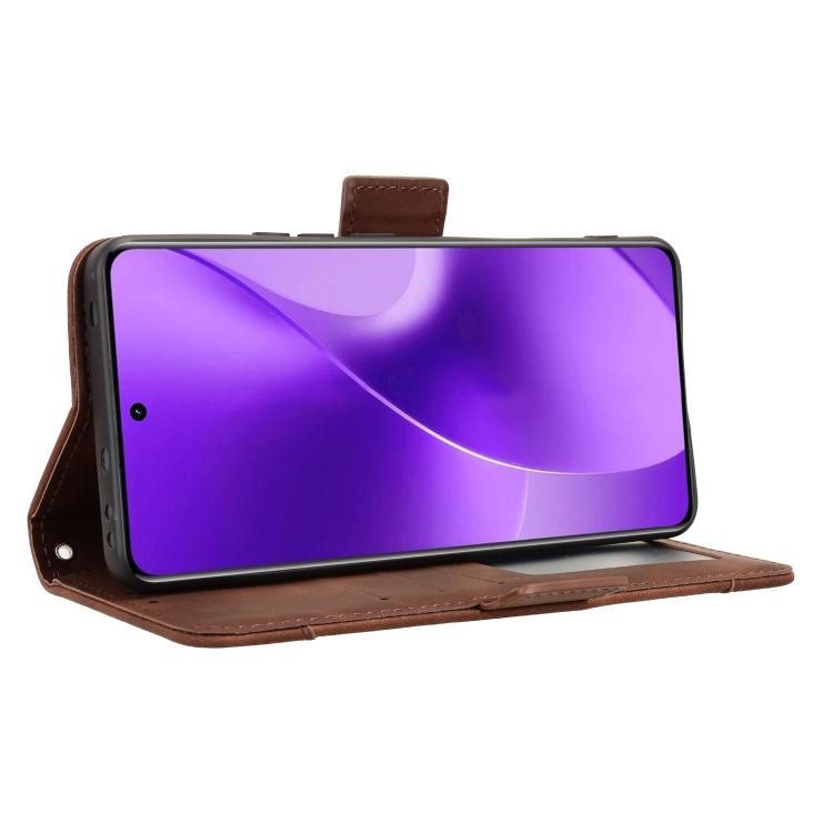 For Realme 15 5G / 15 Pro 5G Skin Feel Calf Texture Card Slots Leather Phone Case
