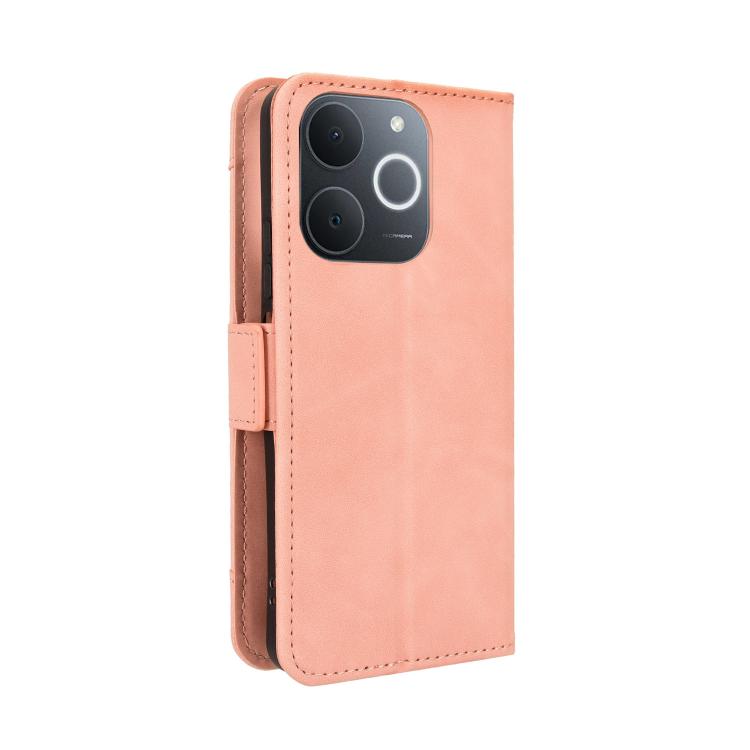 For Realme C71 4G India / Note 70T 4G Skin Feel Calf Texture Card Slots Leather Phone Case