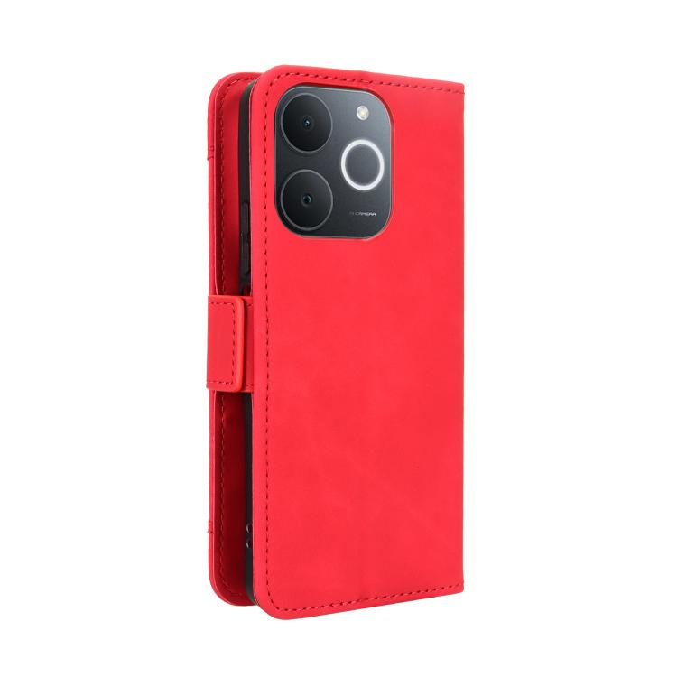 For Realme C71 4G India / Note 70T 4G Skin Feel Calf Texture Card Slots Leather Phone Case