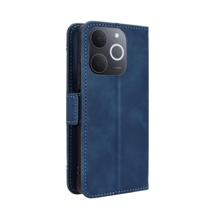For Realme C71 4G India / Note 70T 4G Skin Feel Calf Texture Card Slots Leather Phone Case